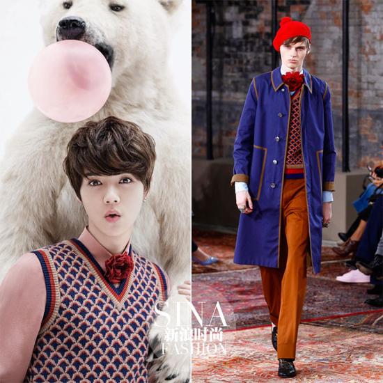 ¹ in Gucci2016紺